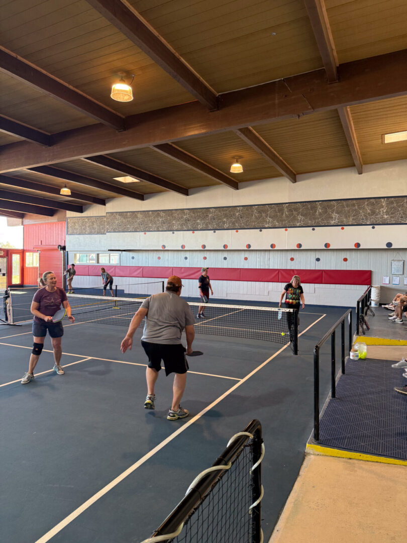 Pickleball court